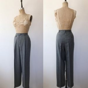 Ralph Lauren vintage wool high-rise pleated pants